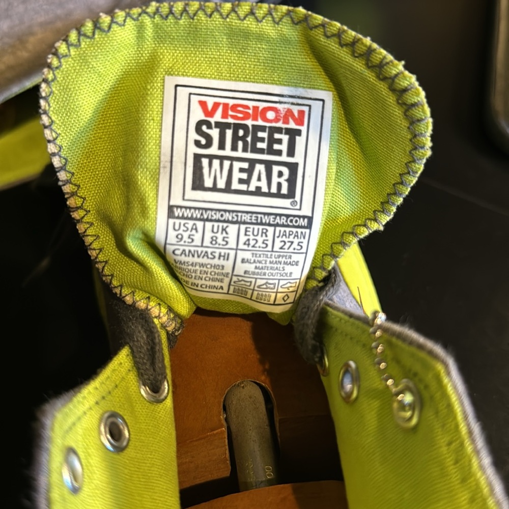 Vision “skateboard” sneakers size 9.5 - Picture 6 of 7